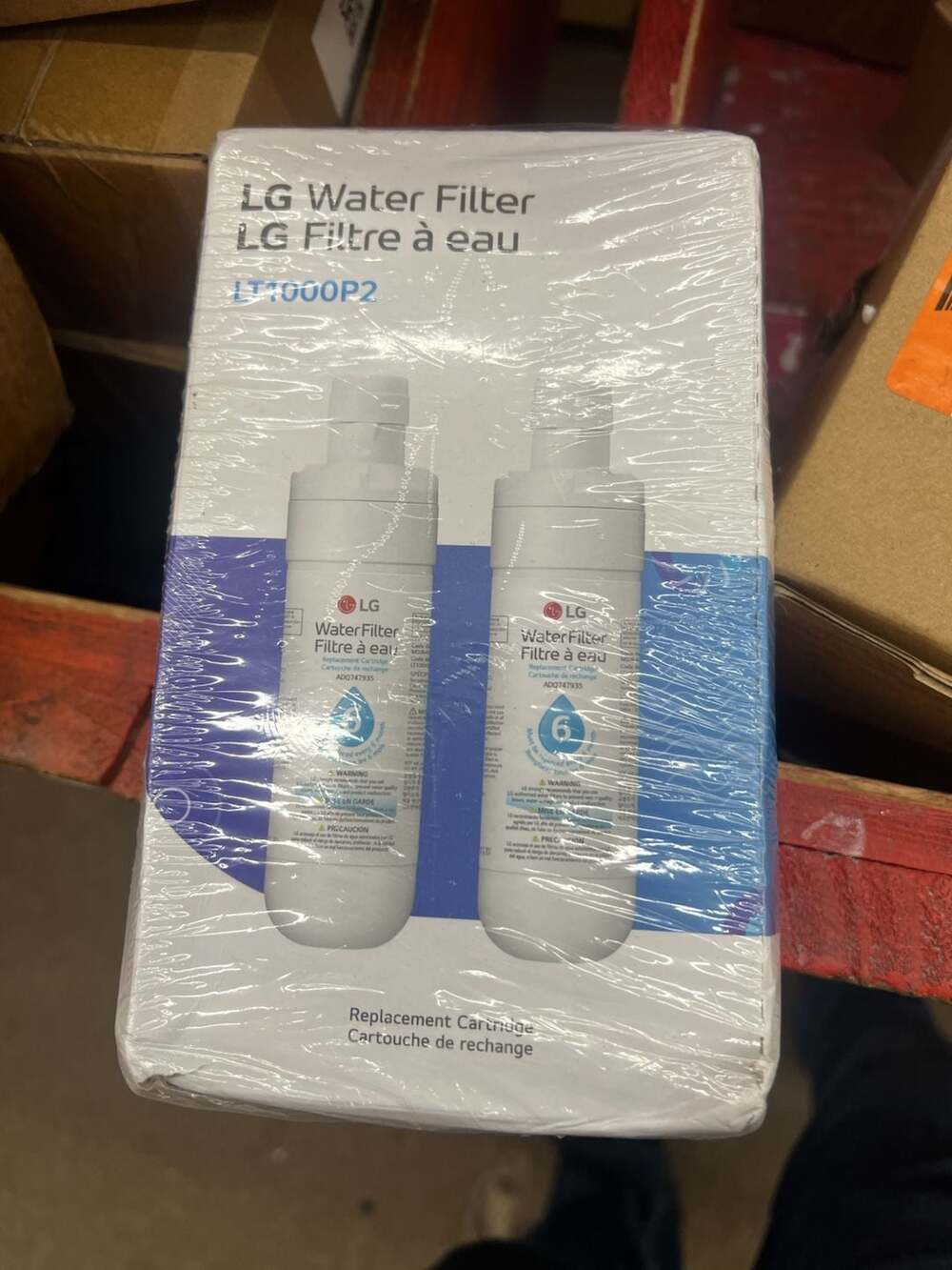 LG LT1000P2 Refrigerator Water Filter Replacement 2 Pack